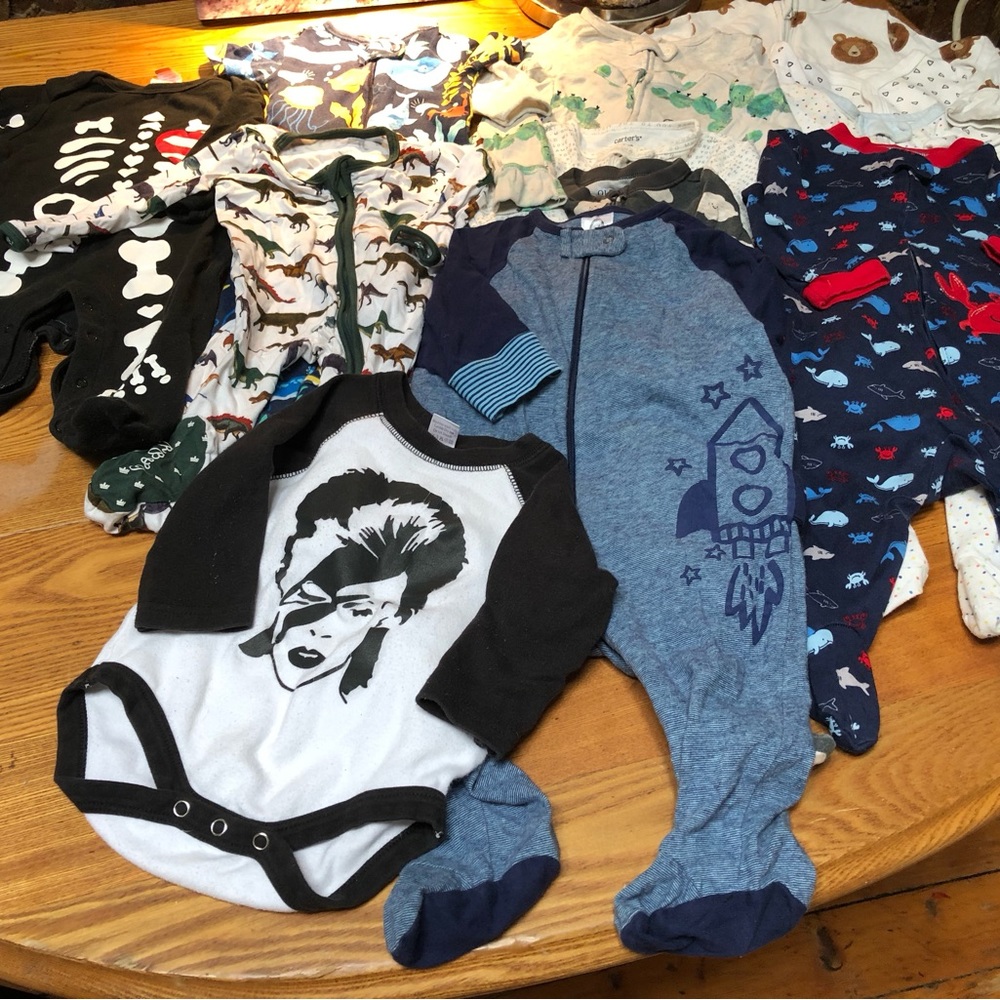 DONATED Baby sleepers 3-6 months